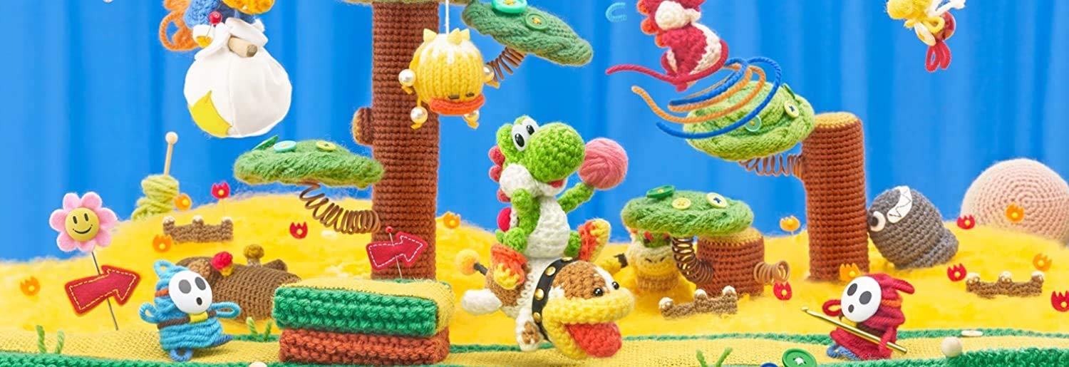 Yoshi's Woolly World Nintendo Wii U AD Complete - Very Good