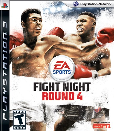 Fight Night Round 4 PS3 PlayStation 3 AD Complete CIB - Very Good