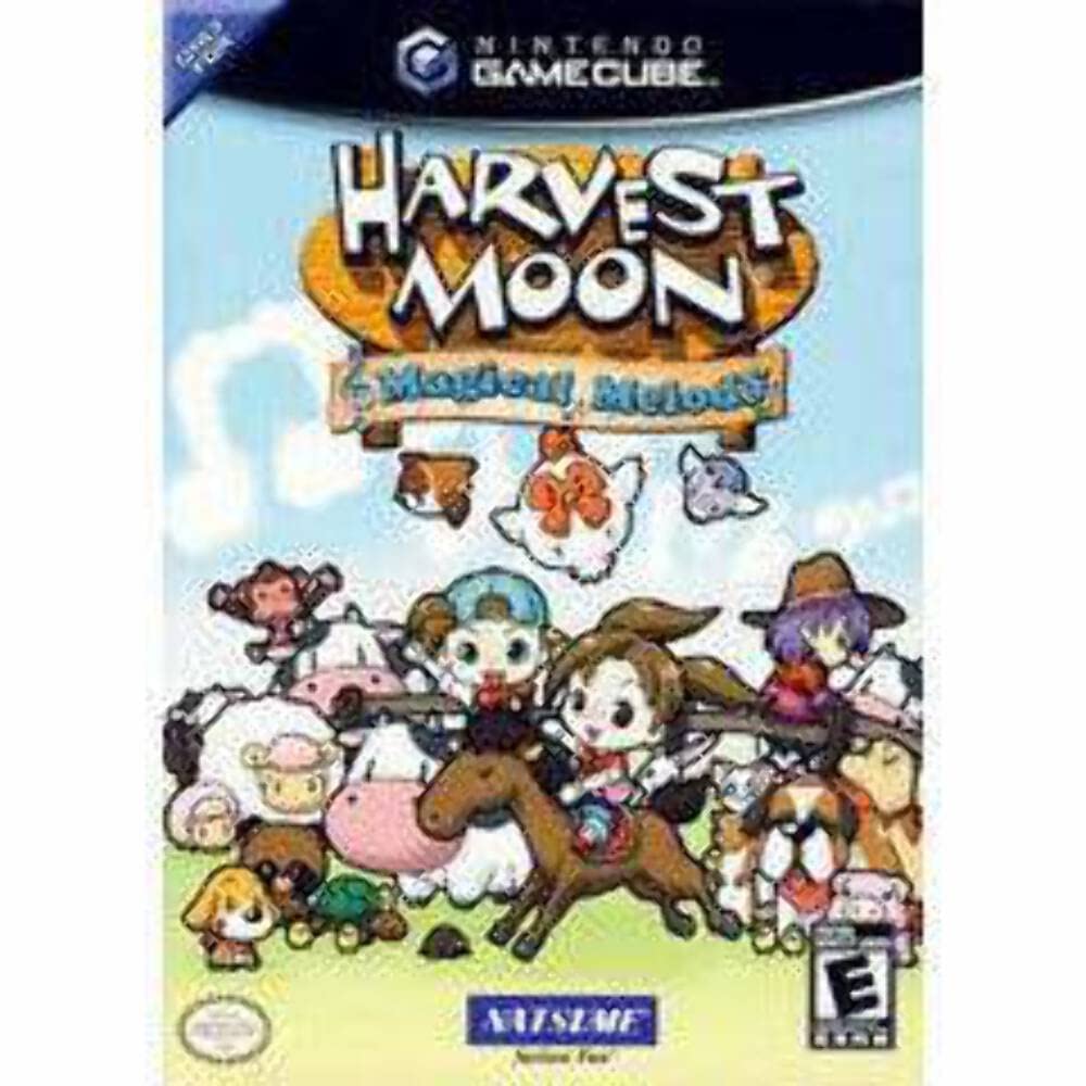 Harvest Moon Magical Melody Nintendo GameCube MD + Reg Card Complete CIB - Very Good