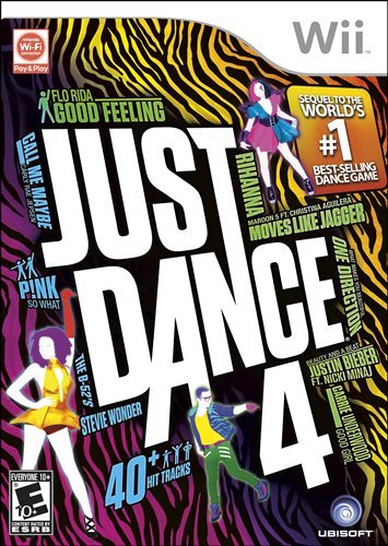 Just Dance 4 Nintendo Wii - Like New
