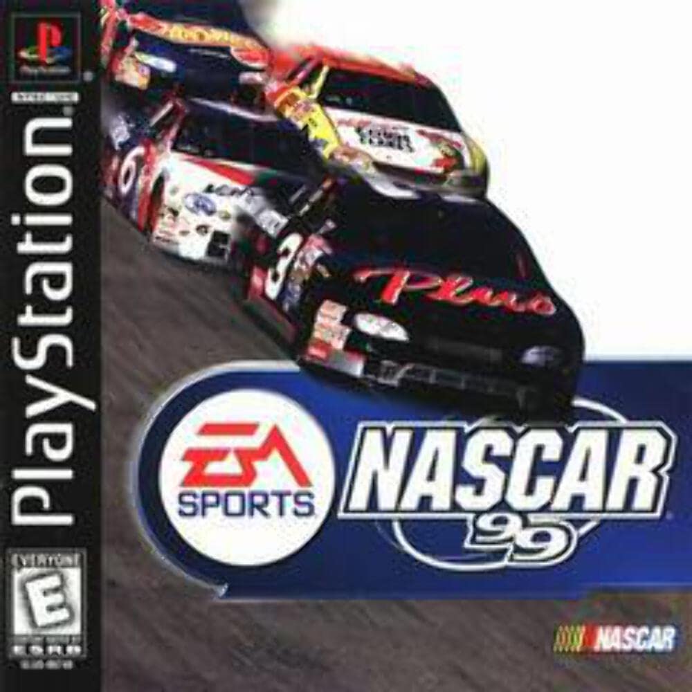 NASCAR 99 PS1 PlayStation 1 + Reg Card Complete - Excellent