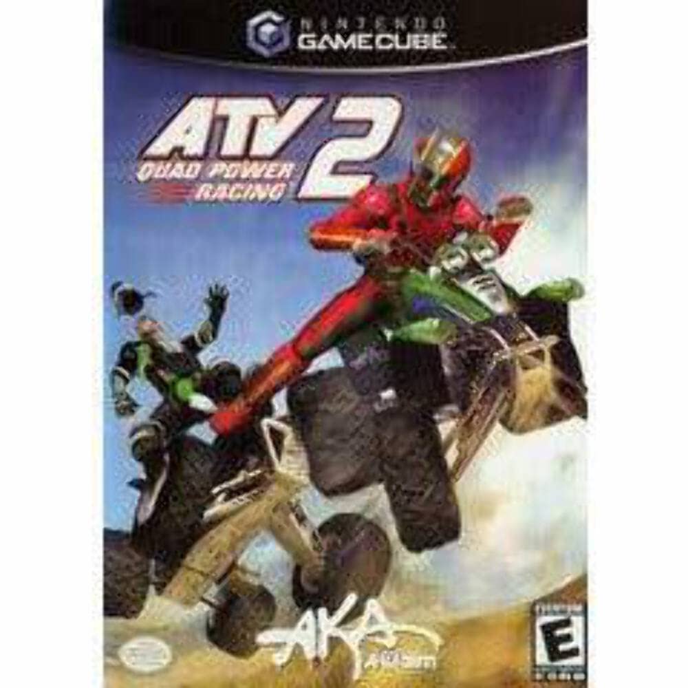 ATV Quad Power Racing 2 Nintendo GameCube Complete - Refurbished