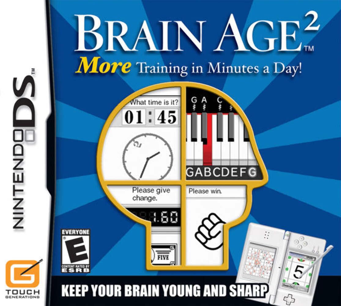Brain Age 2 Nintendo DS Complete - Excellent