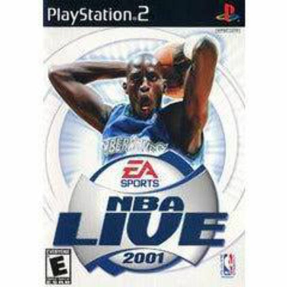 NBA Live 2001 PS2 PlayStation 2 + Reg Card - Like New