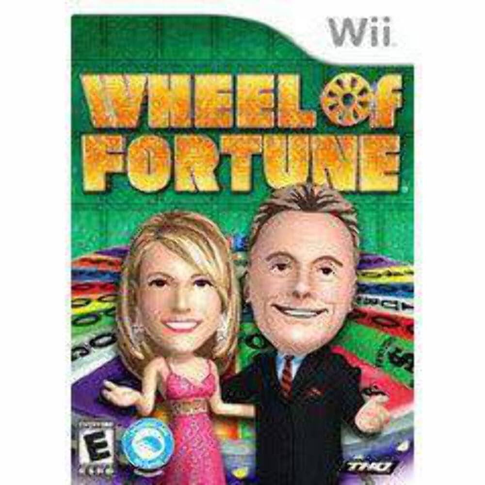 Wheel of Fortune Nintendo Wii AD Complete CIB - Very Good