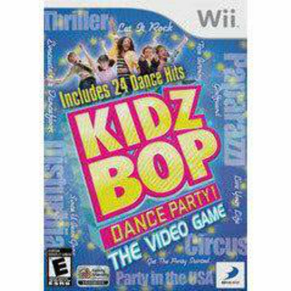 Kidz Bop Dance Party Nintendo Wii DD Complete CIB - Very Good
