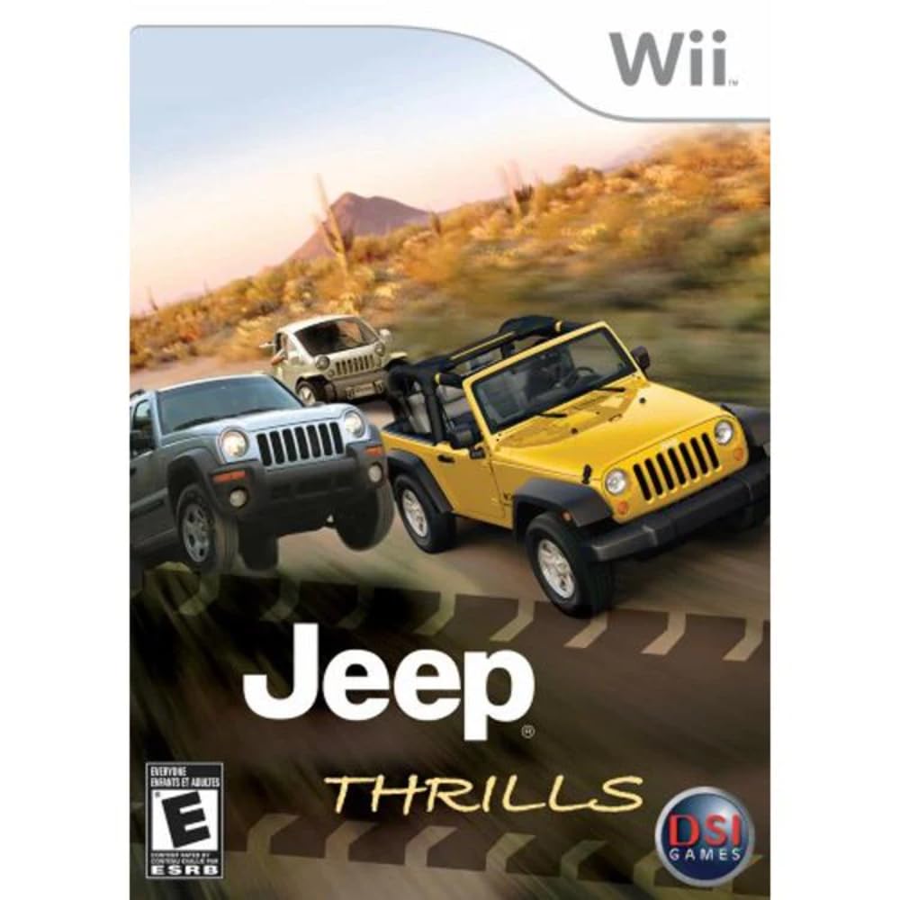 Jeep Thrills Nintendo Wii Complete - Excellent