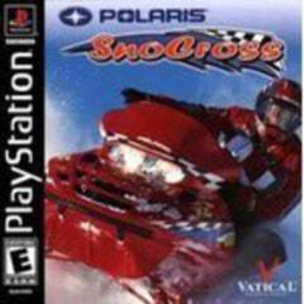 Polaris SnoCross PS1 PlayStation 1 + Reg Card - Like New