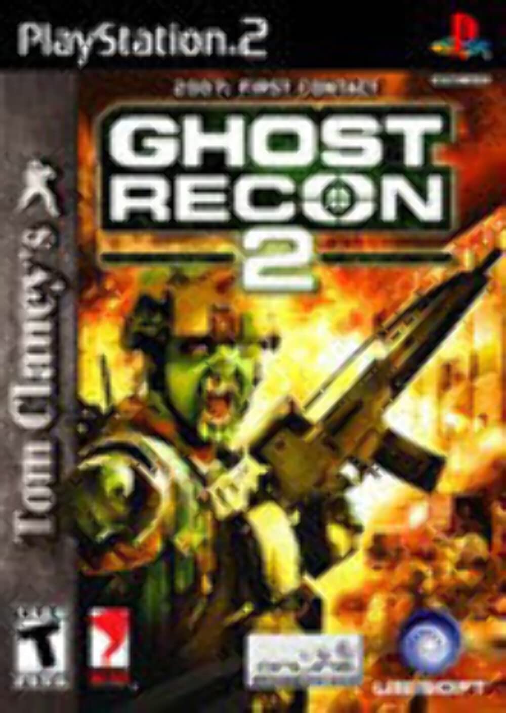 Tom Clancy's Ghost Recon 2 First Contact PS2 + Reg Card Complete - Excellent