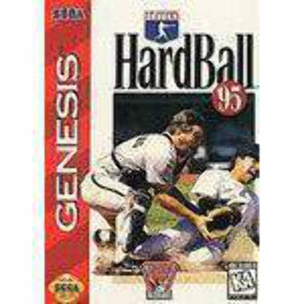 Hardball '95 Sega Genesis + Reg Card Complete - Excellent