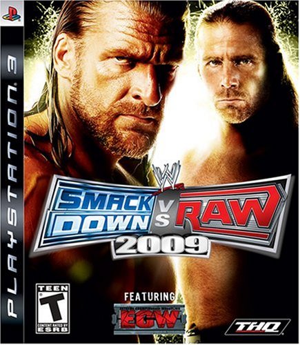 WWE Smackdown vs Raw 2009 PS3 PlayStation 3 - Like New