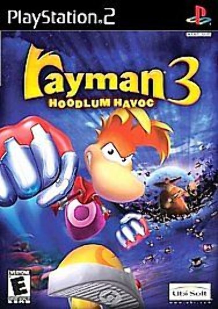 Rayman 3 Hoodlum Havoc PS2 PlayStation 2 + Reg Card - Like New