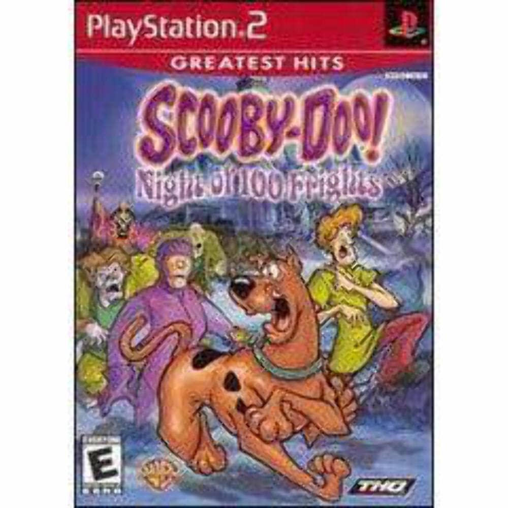 Scooby-Doo Night of 100 Frights PS2 PlayStation 2 Greatest Hits - Very Good