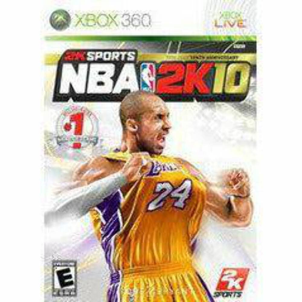 NBA 2K10 Xbox 360 + Sleeve Complete - Excellent