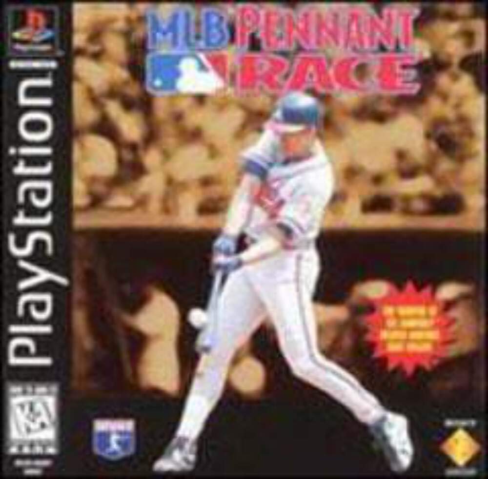 MLB Pennant Race PS1 PlayStation 1 + Reg Card - Like New