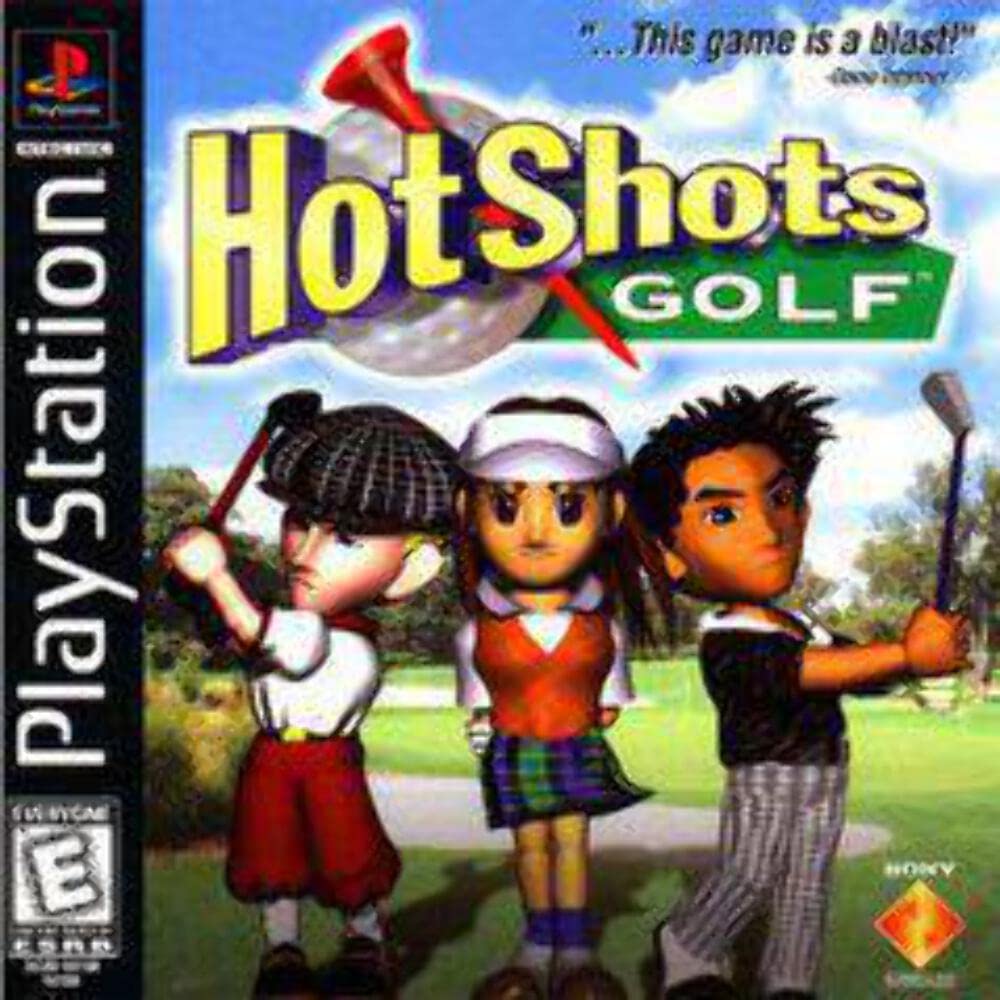 Hot Shots Golf PS1 PlayStation 1 - Like New