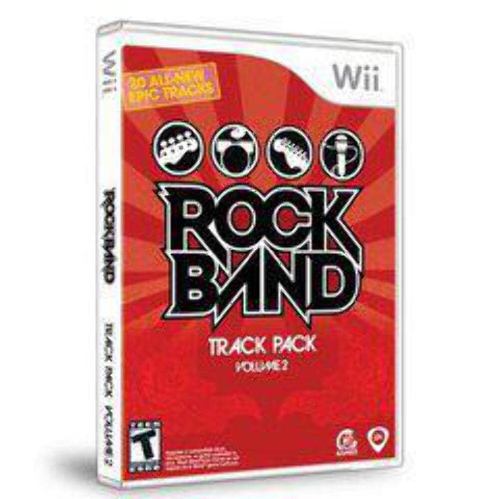 Rock Band Track Pack Vol. 2 Nintendo Wii Complete - Excellent