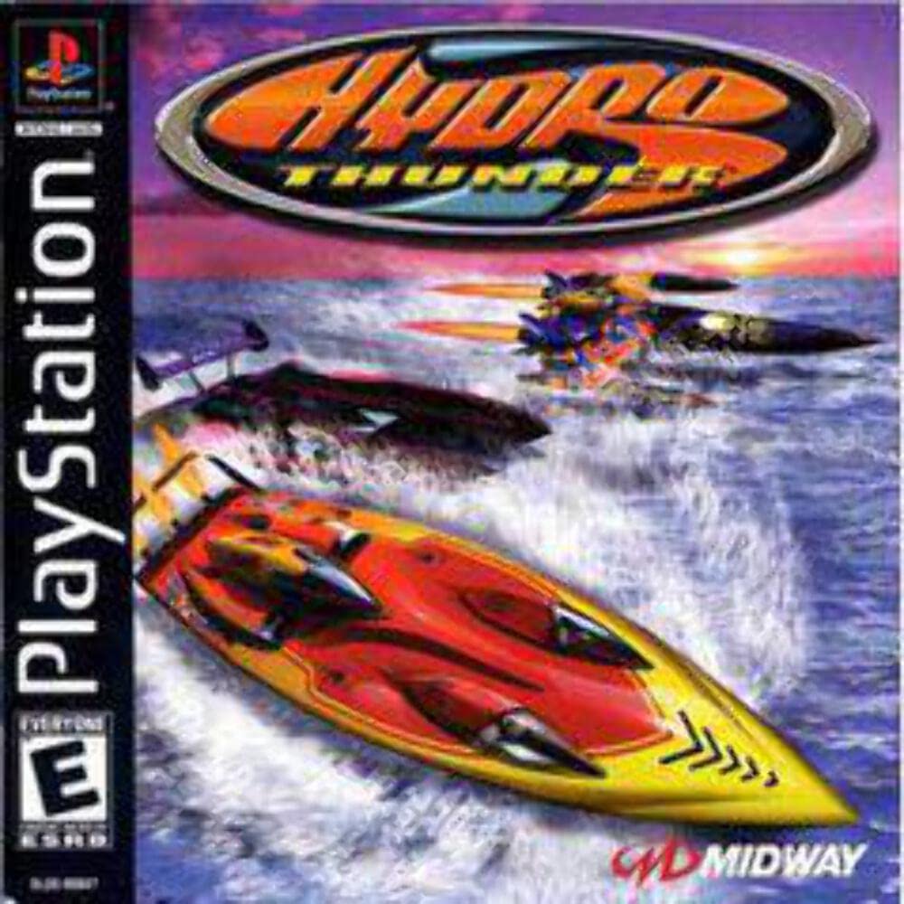 Hydro Thunder PS1 PlayStation 1 + Reg Card - Like New