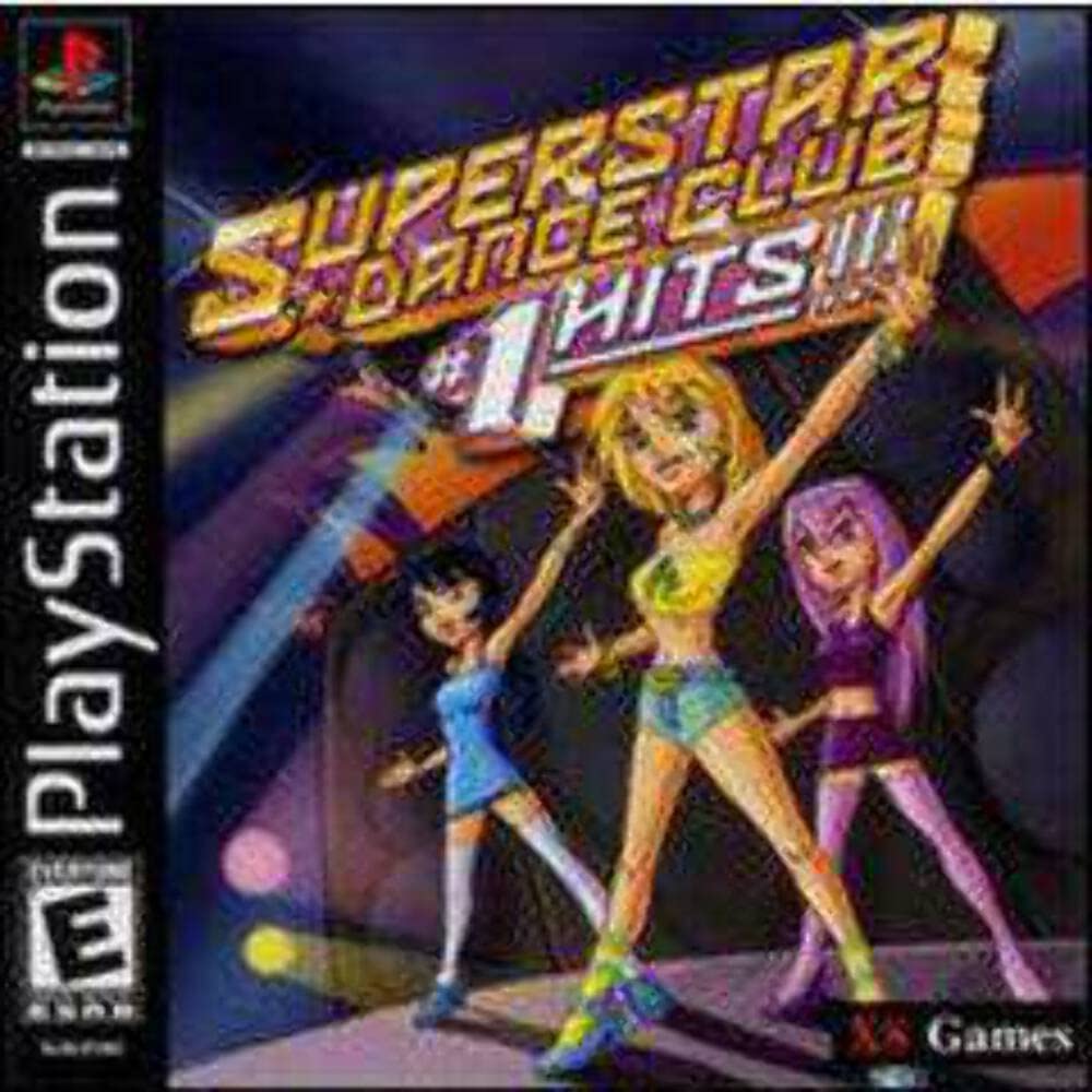 Superstar Dance Club #1 Hits PS1 PlayStation 1 - Like New