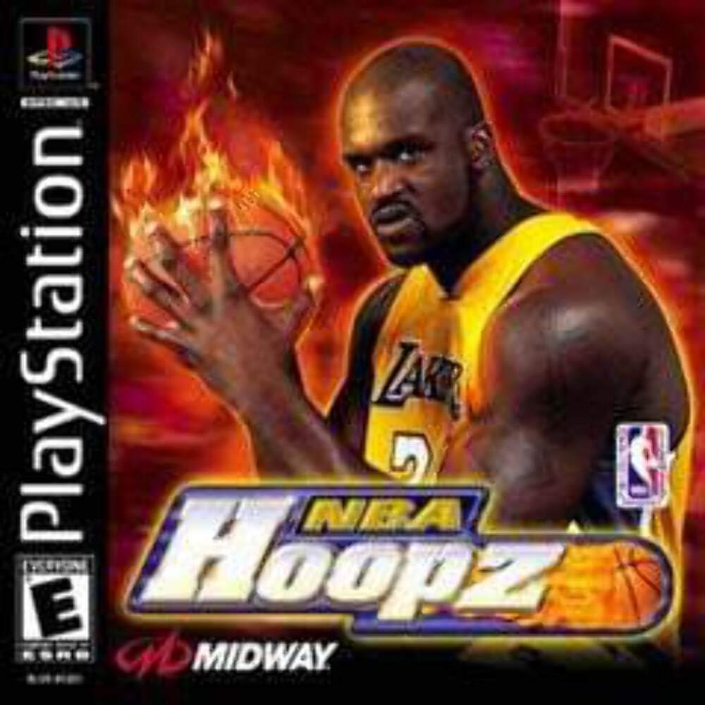 NBA Hoopz PS1 PlayStation 1 MD + Reg Card Complete CIB - Very Good