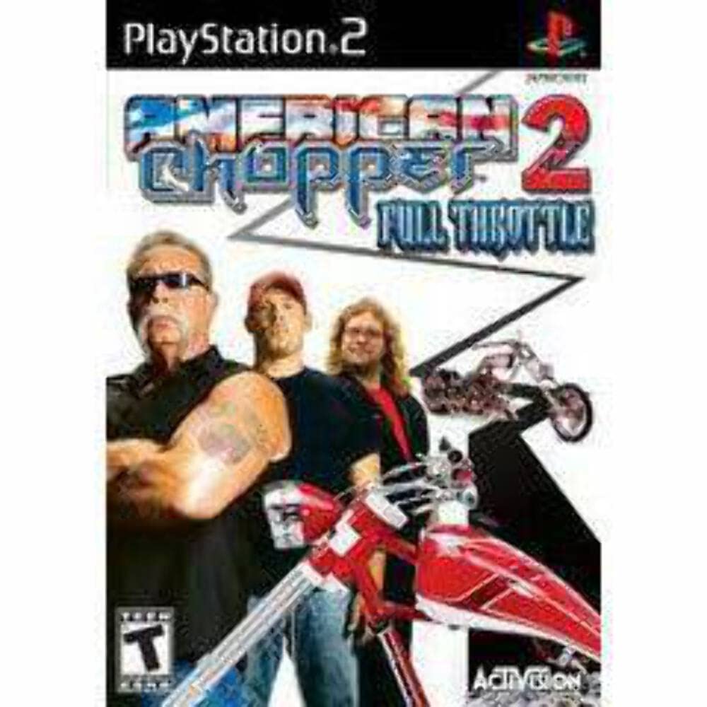 American Chopper 2 Full Throttle PS2 PlayStation 2 - Very Good
