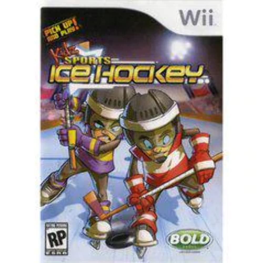 Kidz Sports Ice Hockey Nintendo Wii AD Complete CIB - Very Good