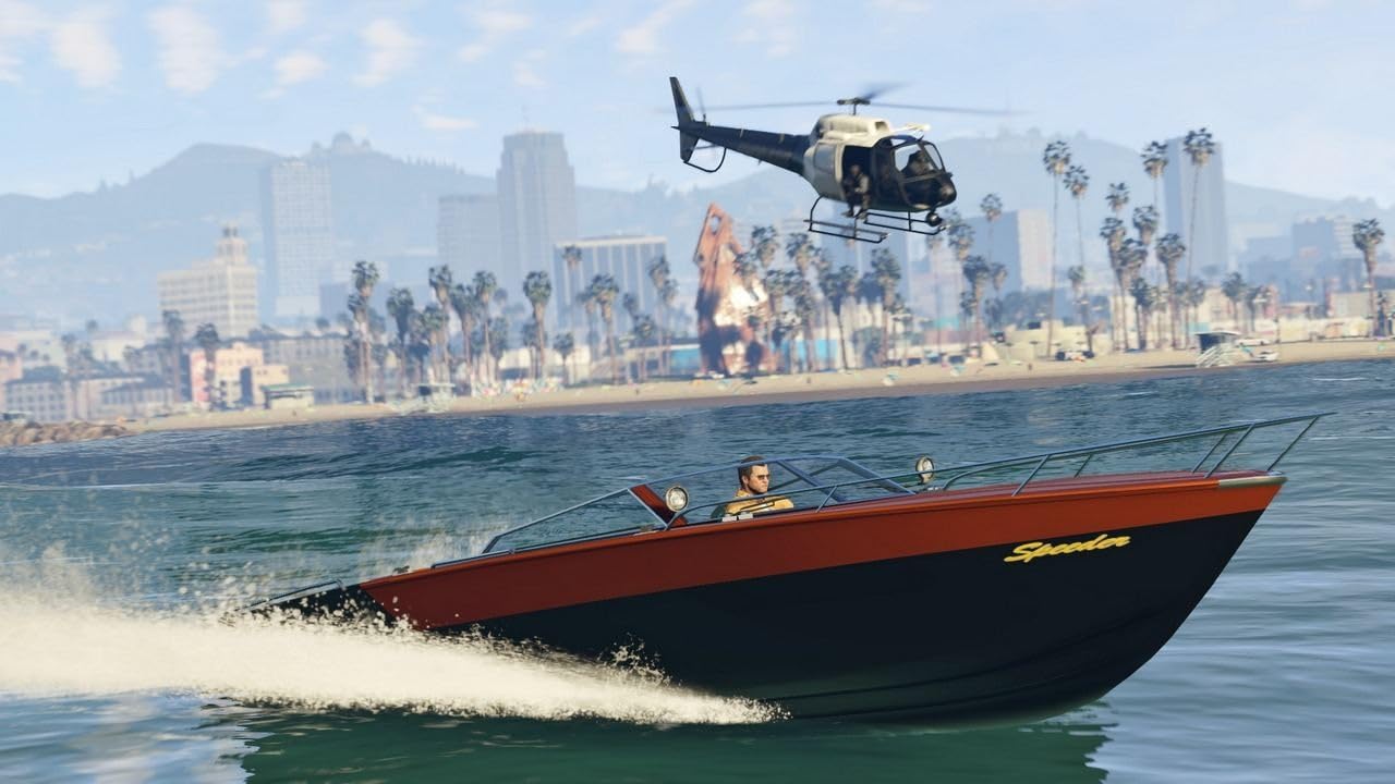 Grand Theft Auto V Premium Edition PS4 PlayStation 4 PAL + Map - Like New