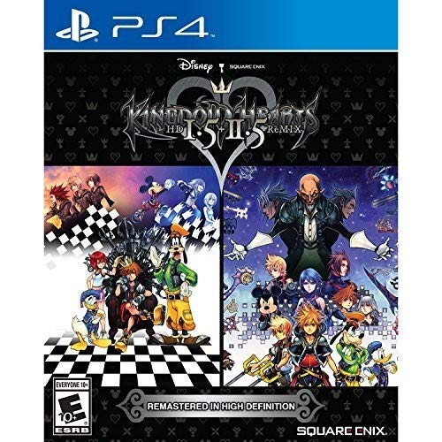 Kingdom Hearts HD 1.5 + 2.5 ReMIX PS4 PlayStation 4 AD Complete CIB - Very Good