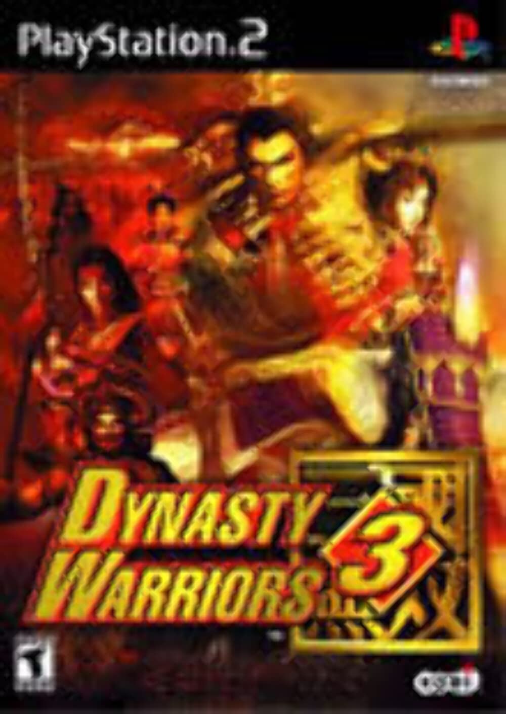 Dynasty Warriors 3 PS2 PlayStation 2 + Reg Card - Like New