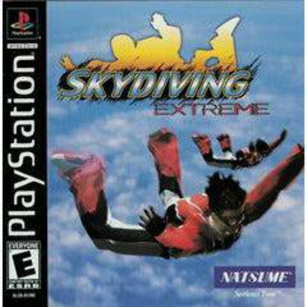 Sky Diving Extreme PS1 PlayStation 1 + Reg Card - Like New
