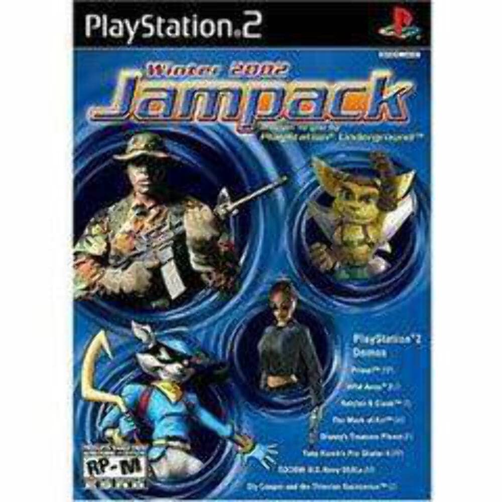 Jampack Winter 2002 PS2 PlayStation 2 AD/DD/NM - Very Good