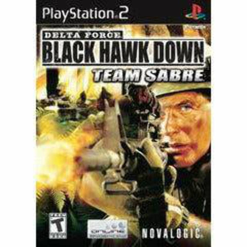 Delta Force Black Hawk Down Team Sabre PS2 PlayStation 2 - Like New