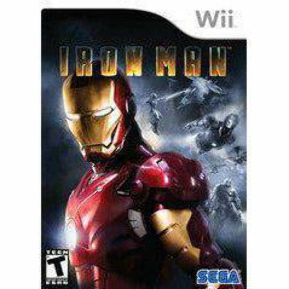 Iron Man Nintendo Wii AD Complete CIB - Very Good