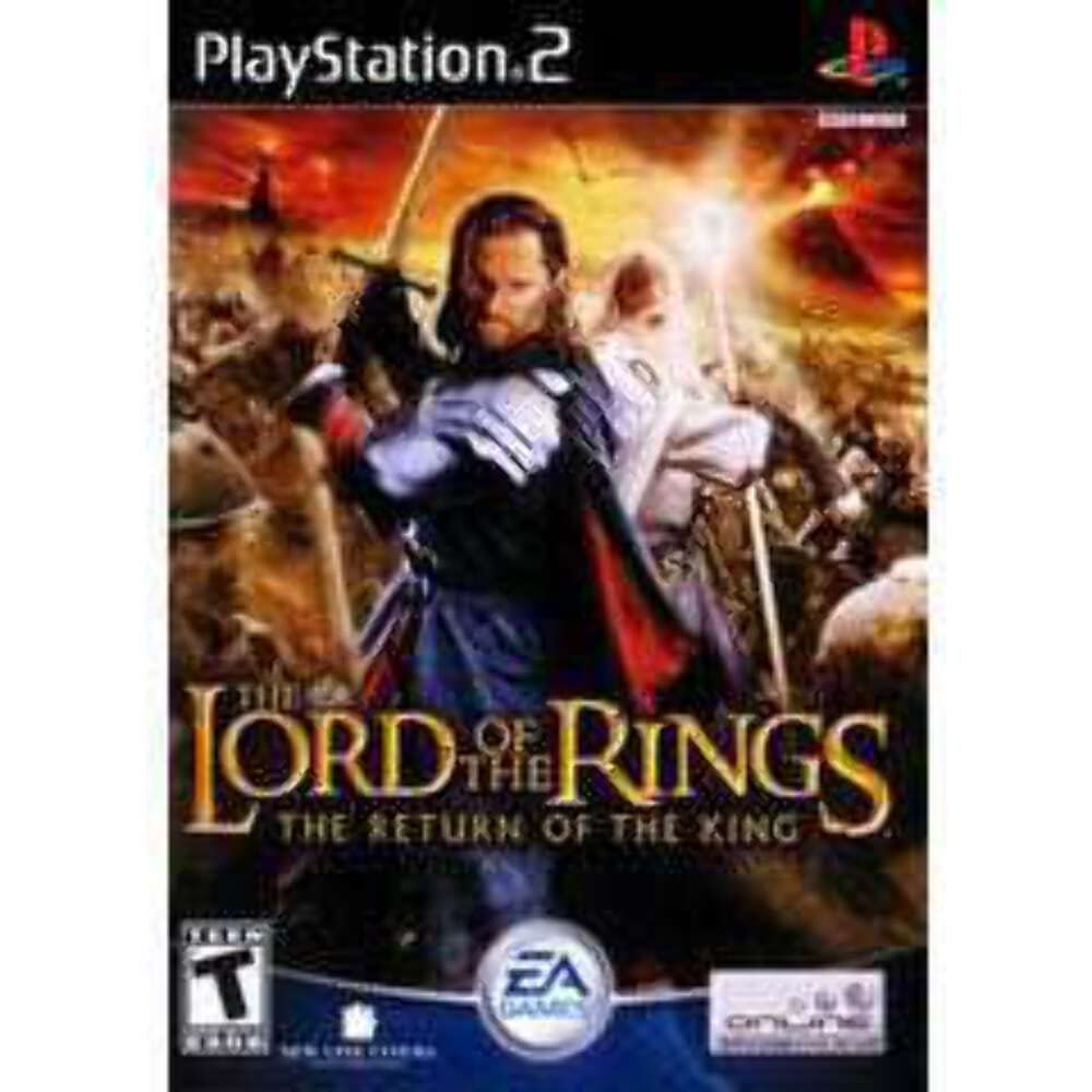 Lord of the Rings Return of the King PS2 PlayStation 2 Complete - Excellent