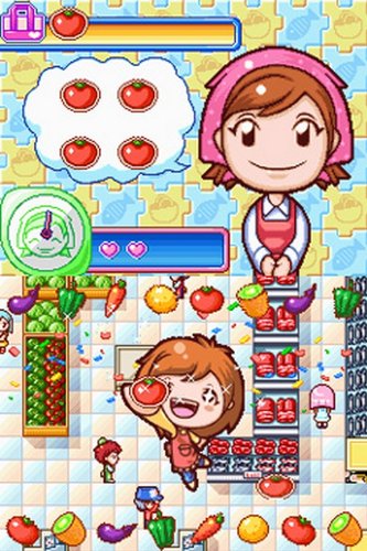 Cooking Mama 3 Shop & Chop Nintendo DS AD/CS Complete CIB - Very Good