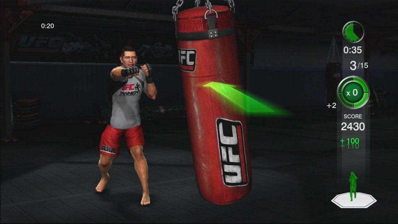 UFC Personal Trainer Xbox 360 AD Complete CIB - Very Good