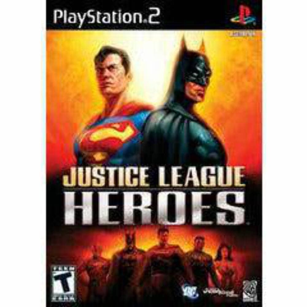 Justice League Heroes PS2 PlayStation 2 Complete - Excellent