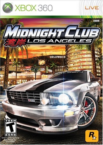 Midnight Club Los Angeles Xbox 360 + Map - Very Good