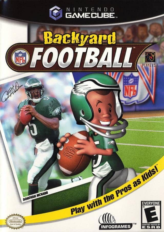 Backyard Football Nintendo GameCube AD/NM - Very Good