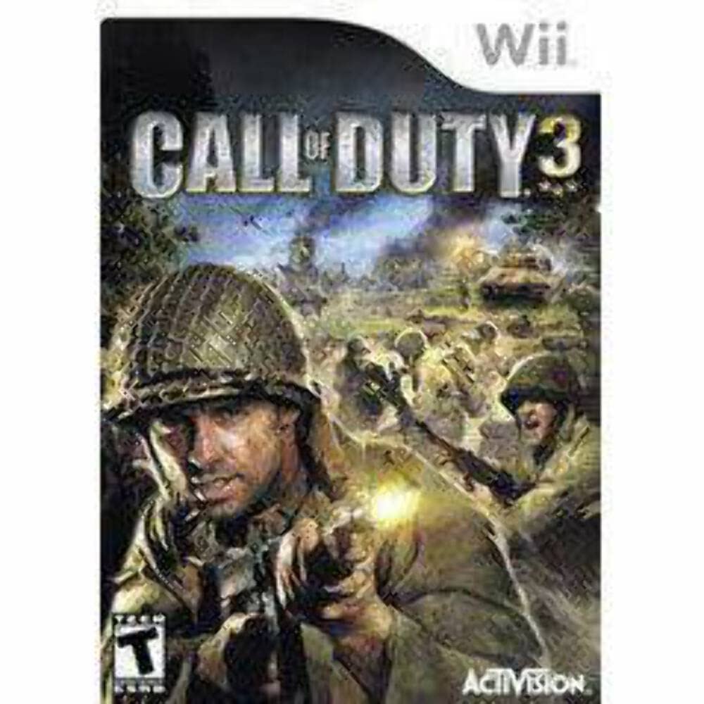 Call Of Duty 3 Nintendo Wii AD Complete CIB - Very Good
