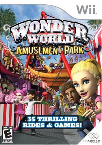 Wonder World Amusement Park Nintendo Wii - Like New