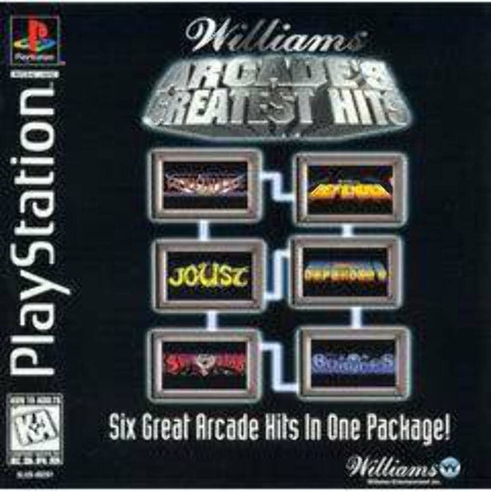 William's Arcade's PS1 PlayStation 1 MD Complete CIB - Very Good