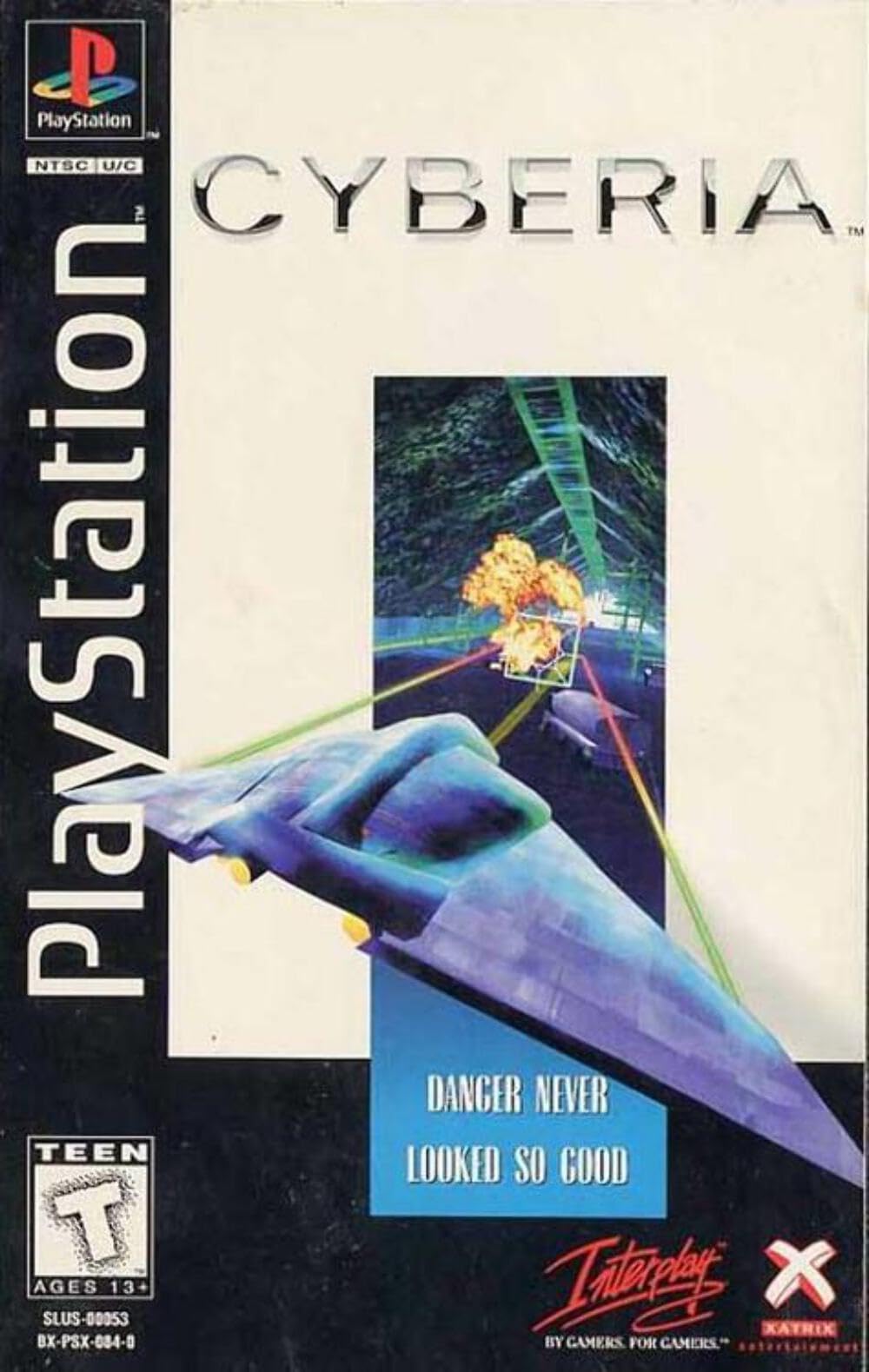 Cyberia LongBox PS1 PlayStation 1 CS/NM - Very Good