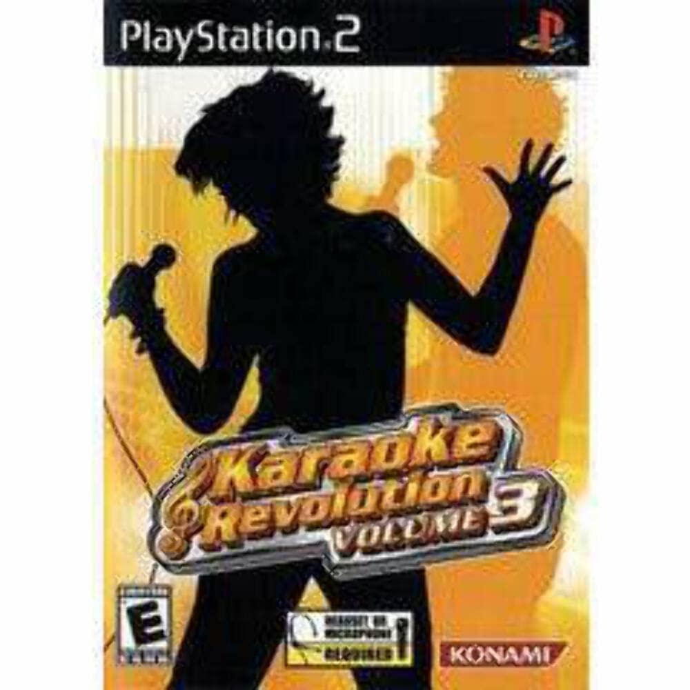 Karaoke Revolution Volume 3 PS2 PlayStation 2 - Like New