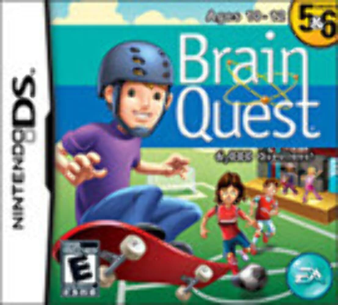 Brain Quest Grades 5 & 6 Nintendo DS DD - Very Good