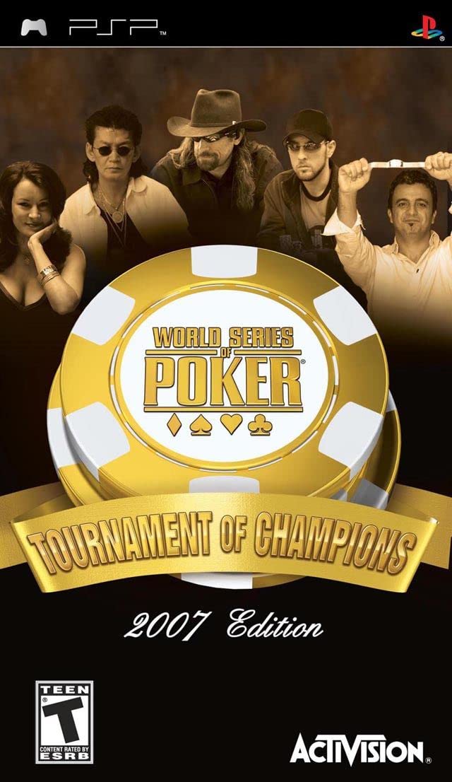World Series of Poker Tournament of Champions Sony PSP Clear UMD - Like New