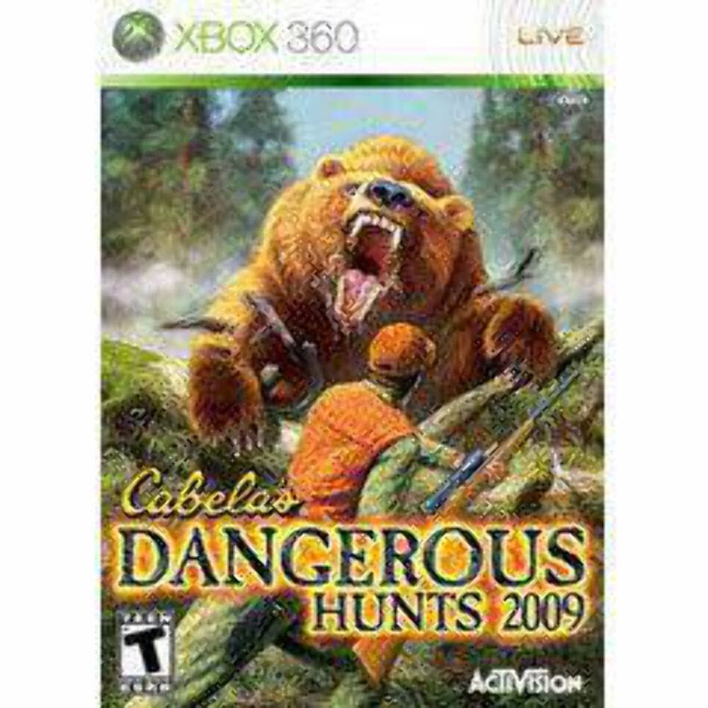 Cabela's Dangerous Hunts 2009 Xbox 360 Complete - Excellent