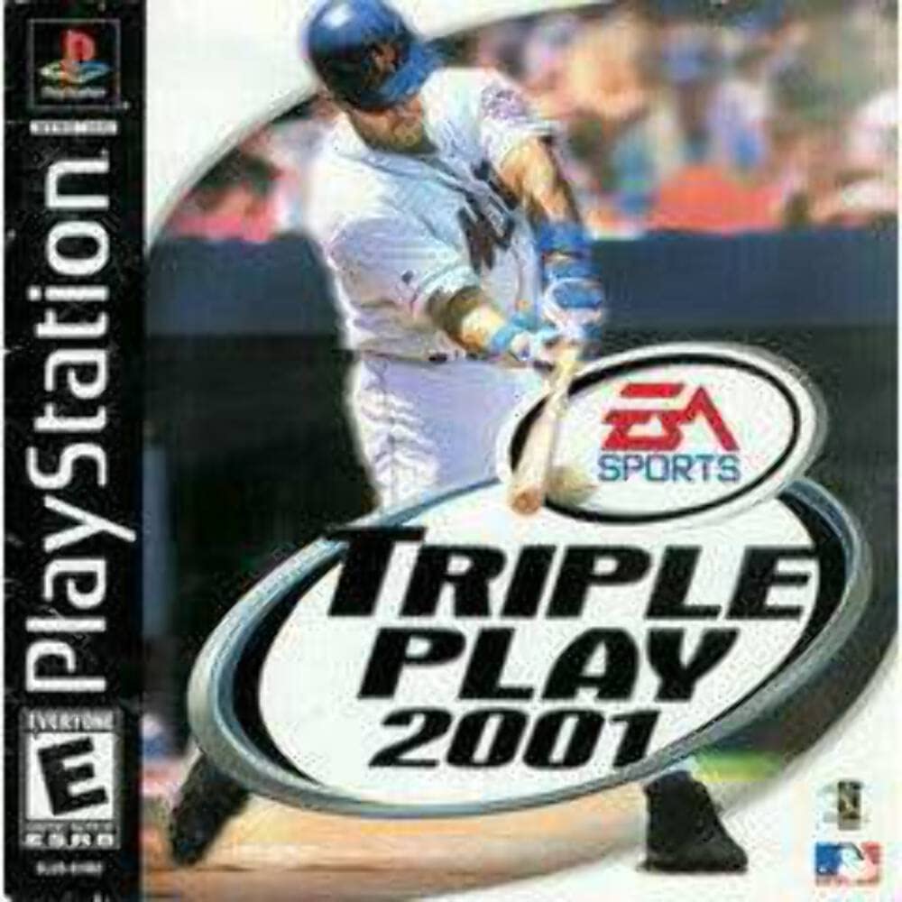 Triple Play 2001 PS1 PlayStation 1 + Reg Complete - Excellent