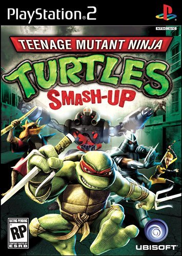 Teenage Mutant Ninja Turtles Smash-Up PS2 PlayStation 2 + Comic Book - Like New