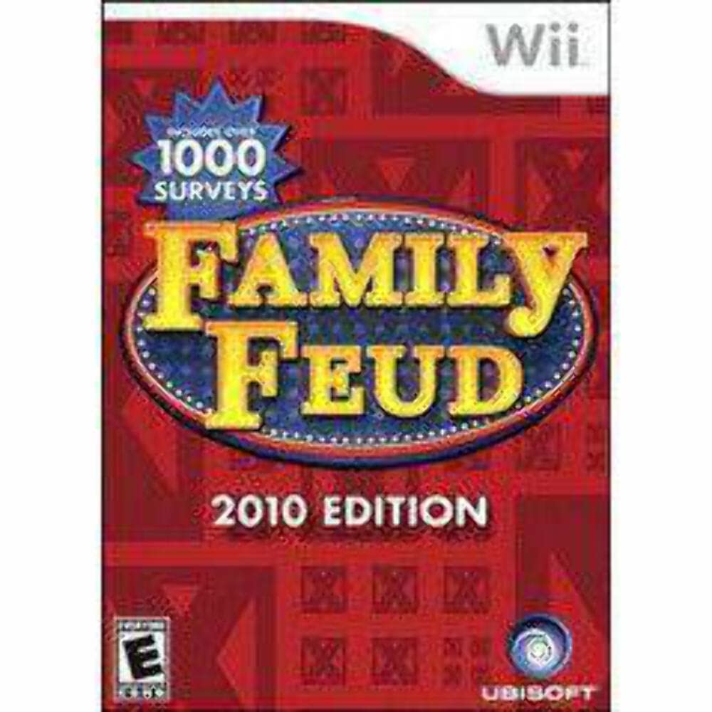 Family Feud 2010 Edition Nintendo Wii Complete - Excellent